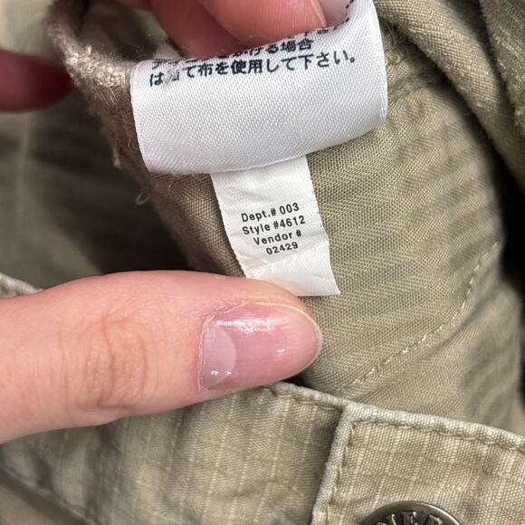 Eddie Bauer Tan Mens 36x33 Utility Fit Ripstop Khaki Cargo Pants Loose Straight - Picture 7 of 15